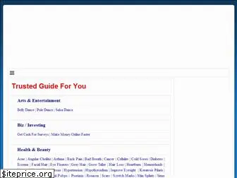 trusted-guide.com website worth